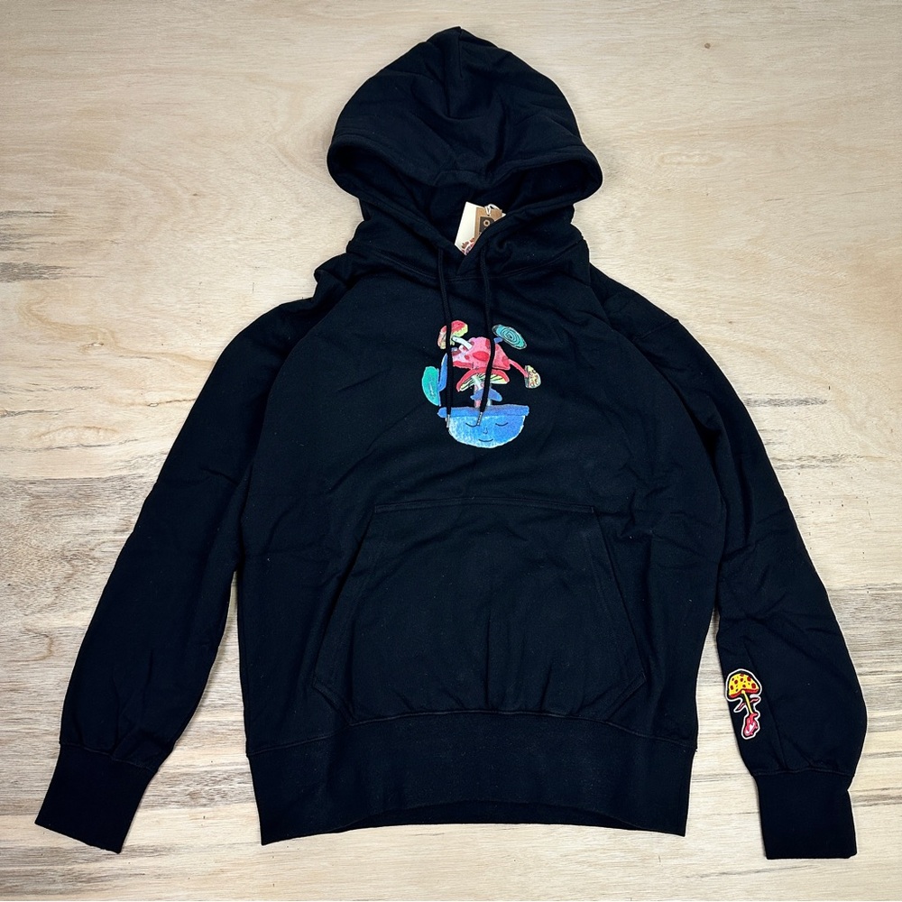 Element Black Hoodie with Mushroom Graphic NWT - Picture 7 of 7